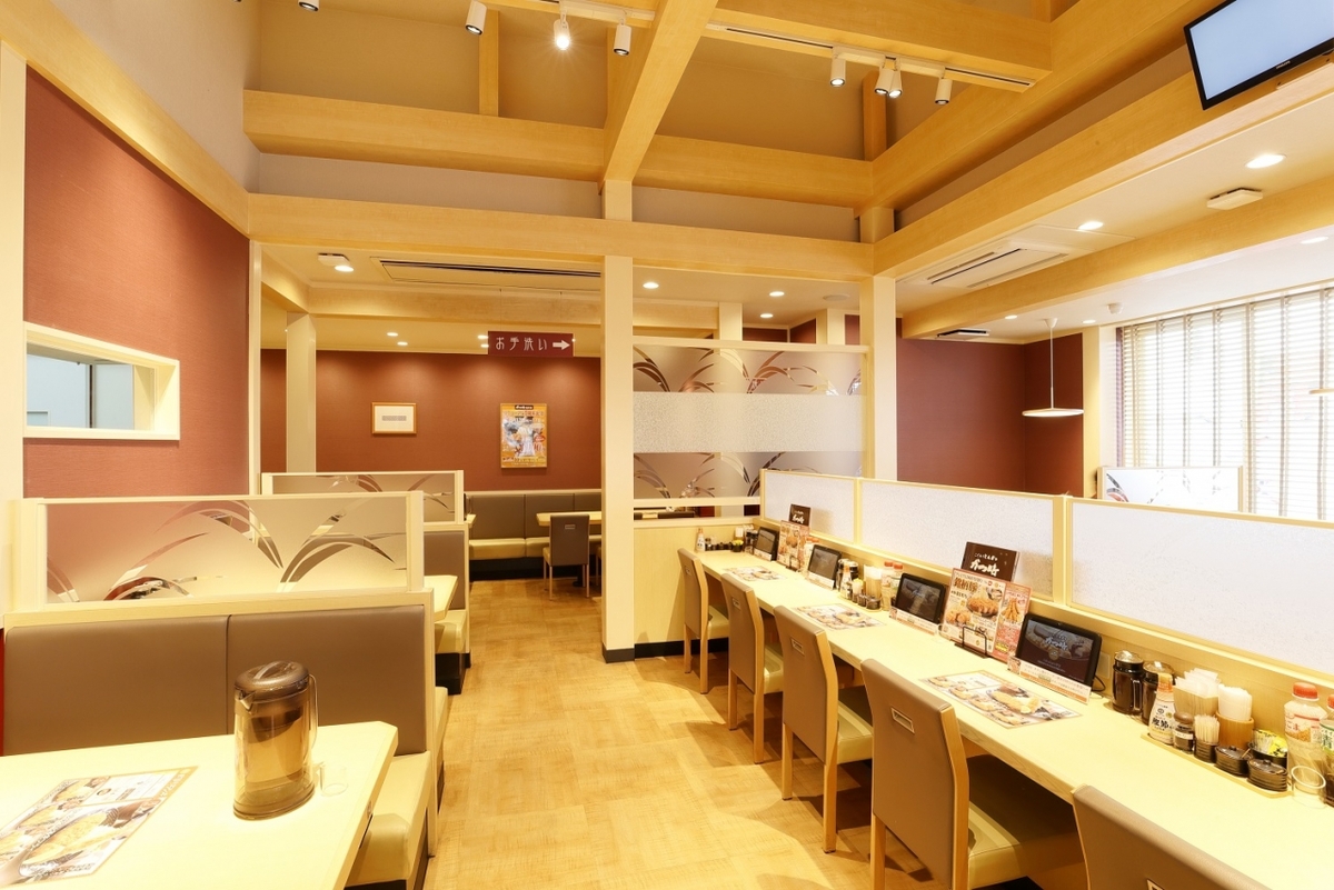 かつ時 店舗内観画像